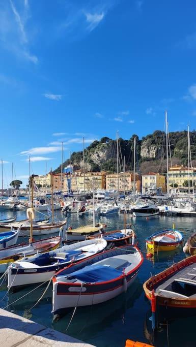 Appartement 2P Renove Avec Terrasse Au Port De Nice Luaran gambar
